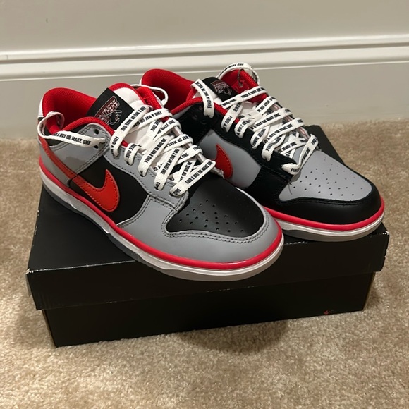 Nike Dunk Low Clark Atlanta University Panthers 2022 Men’s 5 Kids 5Y (GS) DS - Picture 2 of 3